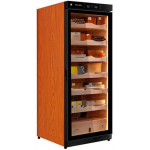 Vincellar C330A-SPBR Rosewood Brown Box / Spanish Cedar Wood Shelf Thermostatic Cigar Cabinet (6-tier, 800-1200pcs)